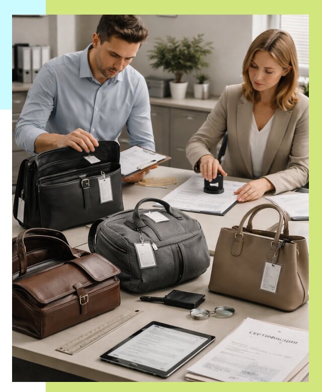 Сертификация сумок в Тайшете от 7789 руб. | Алешин-Тшт