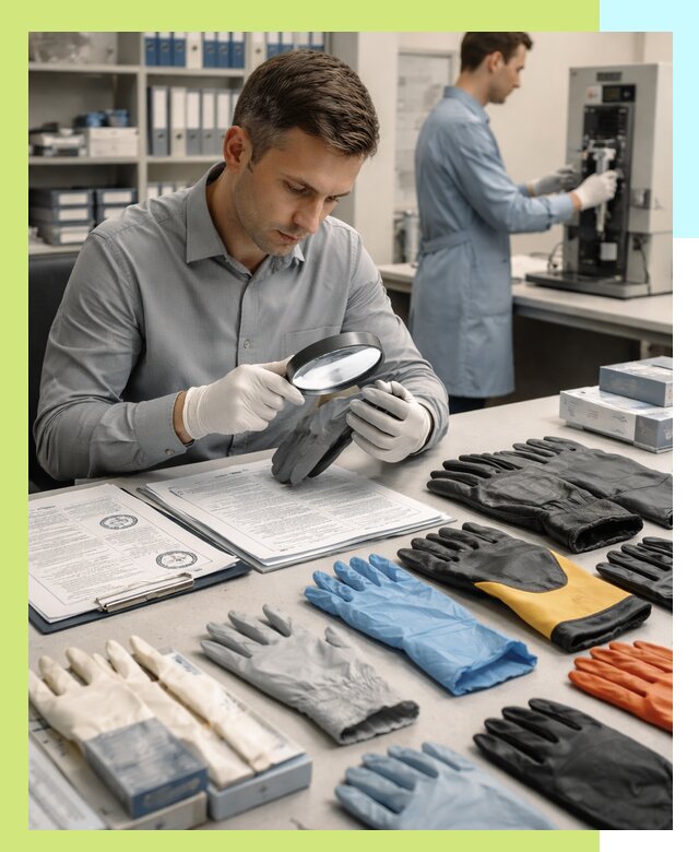 Сертификация перчаток и средств защиты продукции в Тайшете