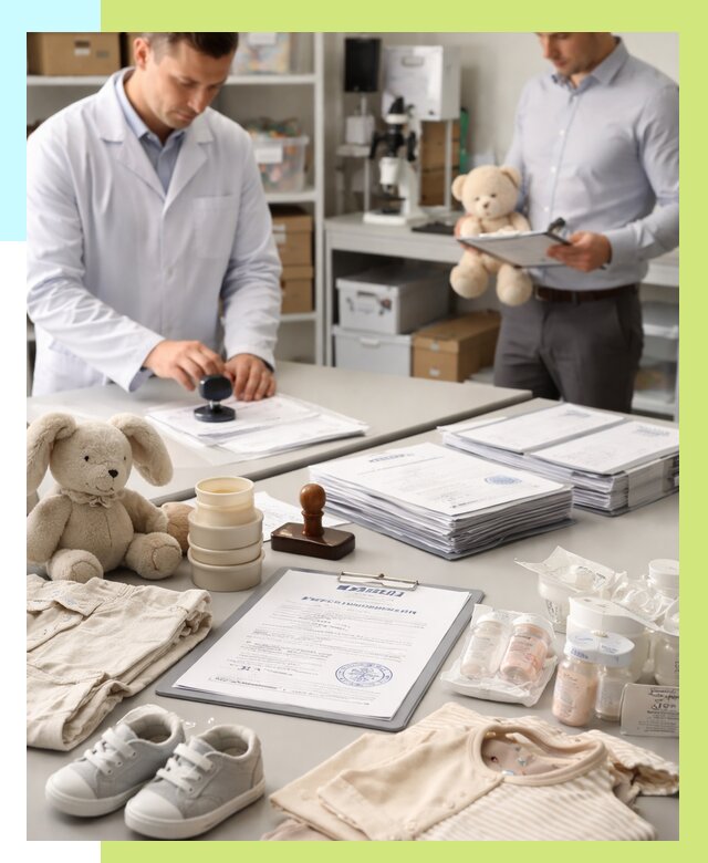 Сертификация детских товаров в Тайшете от 15578 р. | Алешин-Тшт