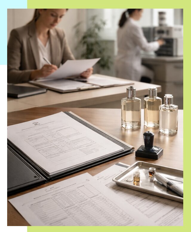 Сертификация парфюмерии в Тайшете от 15578 р. | Алешин-Тшт