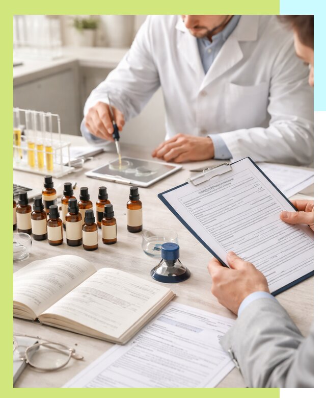 Сертификация эфирных масел и документация качества в Тайшете