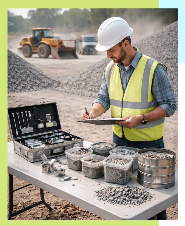 Сертификация щебня в Тайшете по ГОСТу и техническим требованиям