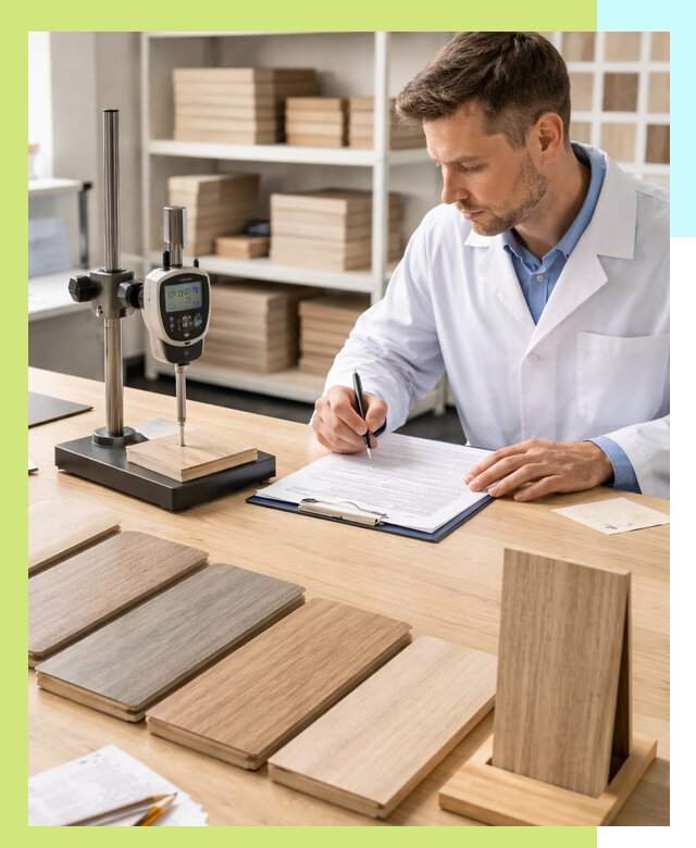 Сертификация ламината с испытаниями и оформлением документов в Тайшете