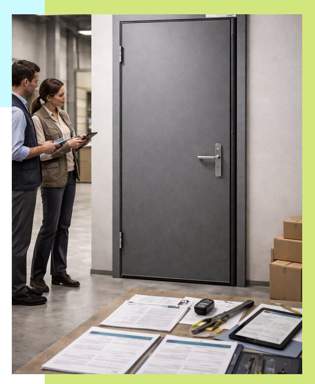 Сертификация противопожарных дверей в Тайшете от 9347 р. | Алешин-Тшт