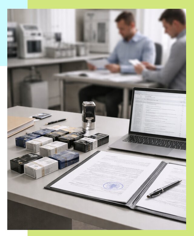 Сертификация сигарет под ключ в Тайшете от 46733 р. | Алешин-Тшт