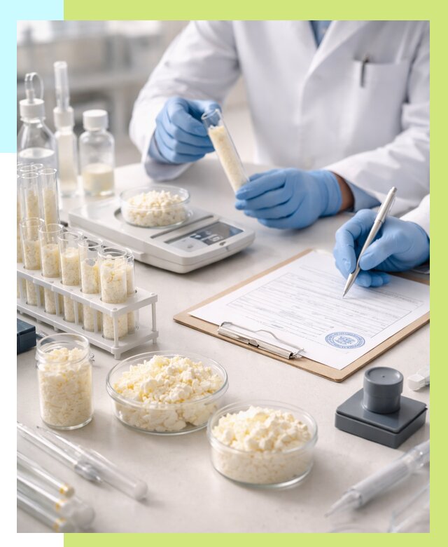 Сертификация творога в Тайшете от 12462 р. под ключ | Алешин-Тшт