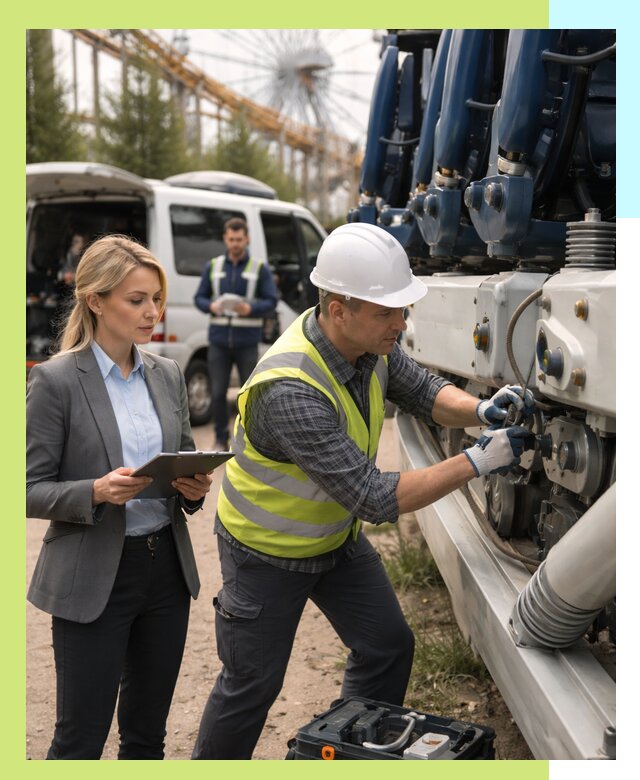 Сертификация аттракционов и проверка безопасности в Тайшете