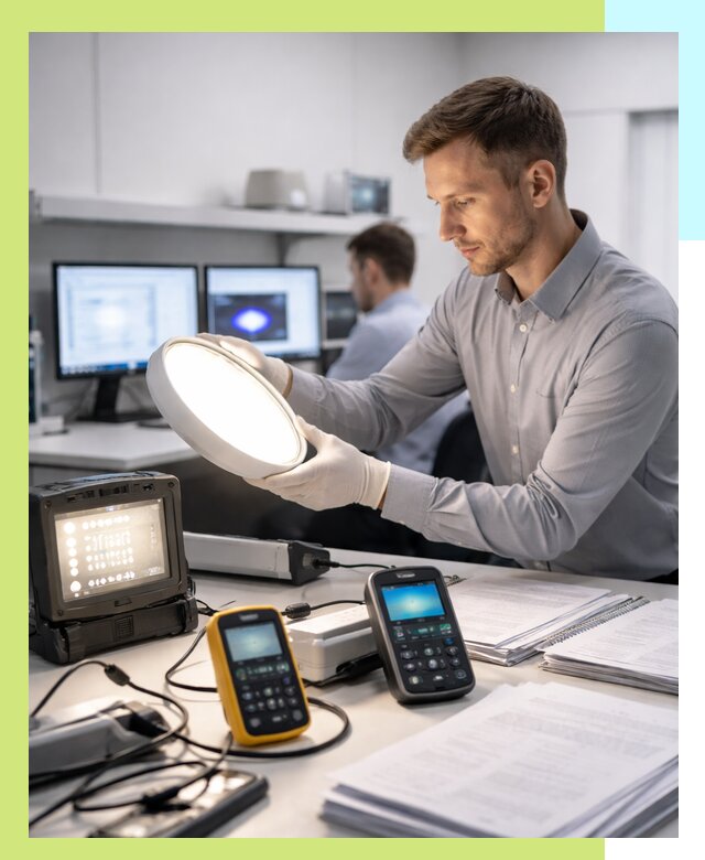 Сертификация светильников в Тайшете: испытания и оформление