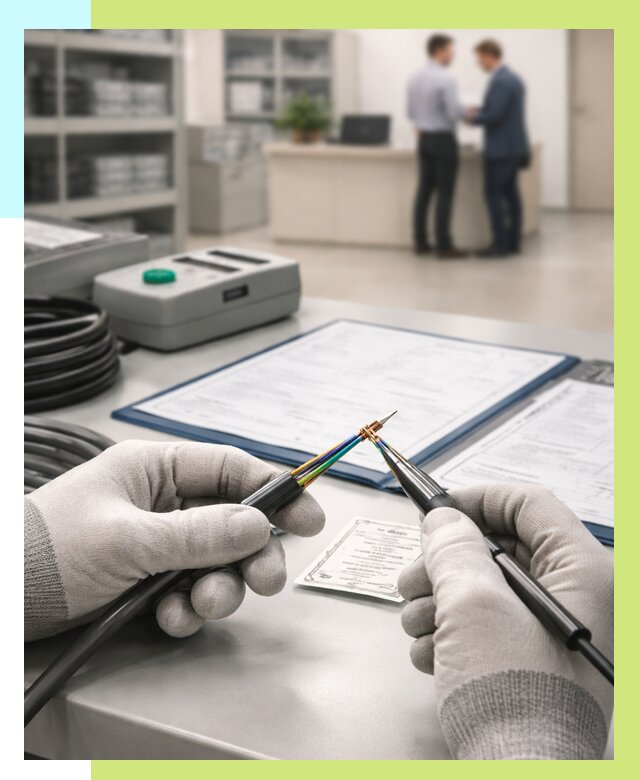 Сертификация провода в Тайшете от 18693 р. в Алешин-Тшт