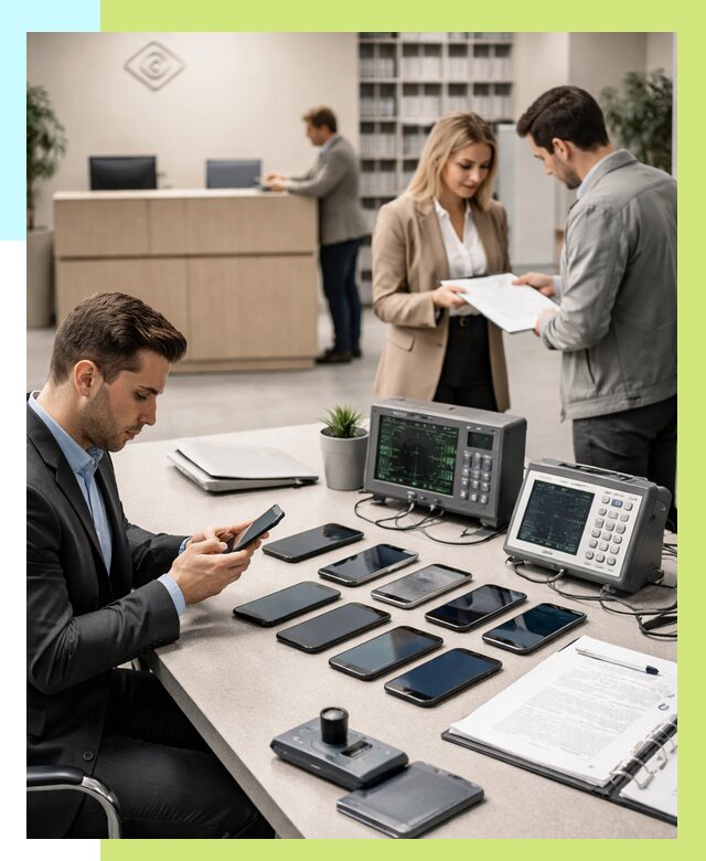 Сертификация телефонов в Тайшете от 25963 р. под ключ | Алешин-Тшт