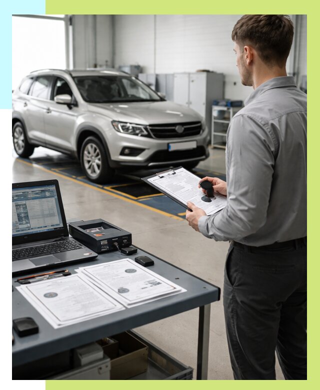 Сертификация транспортных средств в Тайшете от 12462 р. | Алешин-Тшт