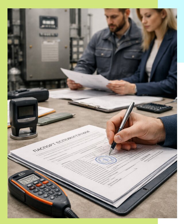 Оформление паспорта эксплуатации оборудования в Тайшете