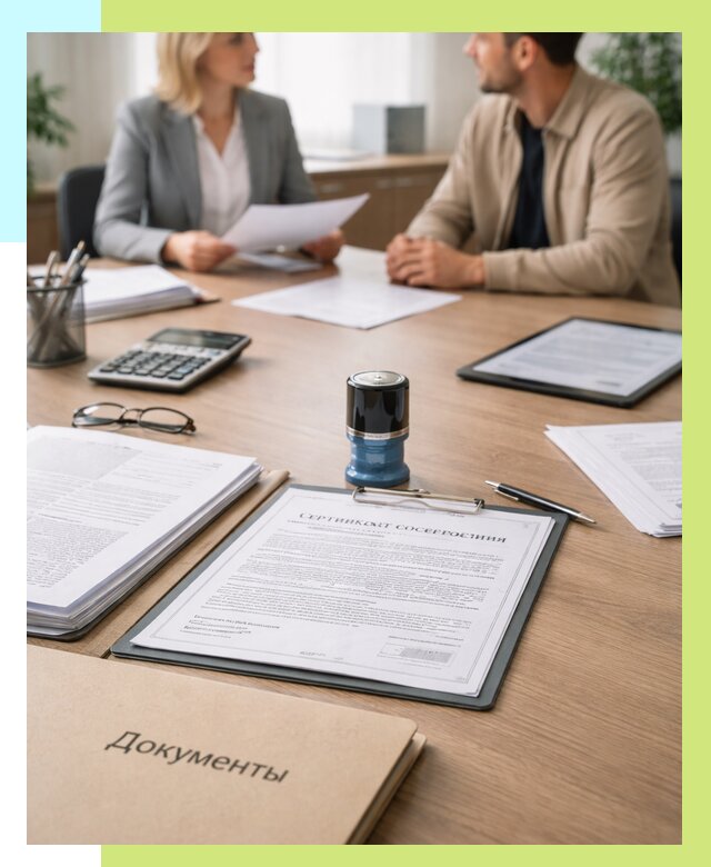 Сертификат соответствия на продукцию в Тайшете от 15578 р.|Алешин-Тшт