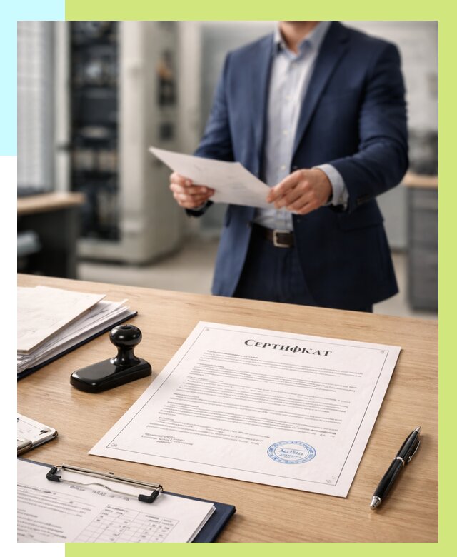 Сертификат на оборудование в Тайшете от 15578 р. | Алешин-Тшт