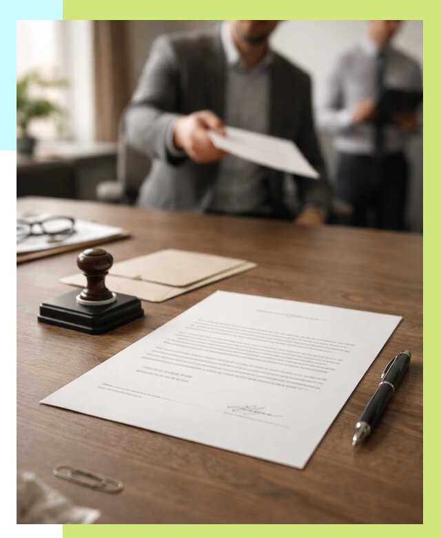 Отказное письмо по сертификации в Тайшете от 3635 р. | Алешин-Тшт