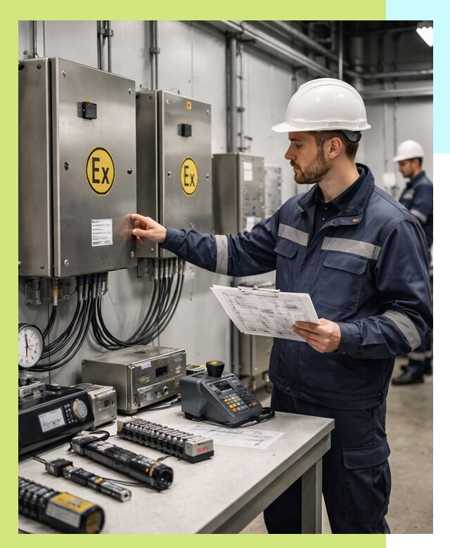 Сертификат взрывозащиты промышленного оборудования в Тайшете