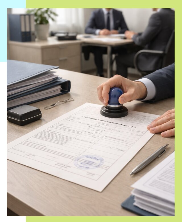 Сертификат происхождения СТ 1 в Тайшете от 4673 р. | Алешин-Тшт