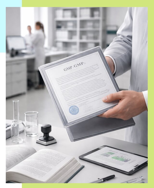 Сертификат GMP в Тайшете под ключ от 88273 р. | Алешин-Тшт