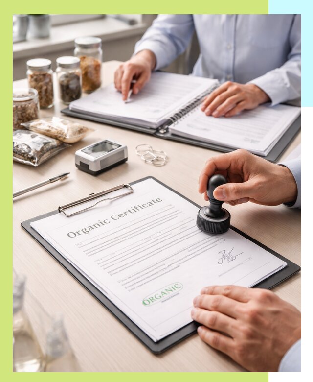 Получение органик сертификата для продукции в Тайшете
