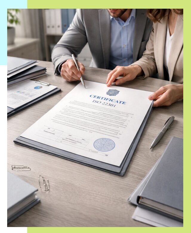 Сертификат ISO 22301 в Тайшете от 46733 р. | Алешин-Тшт срочно