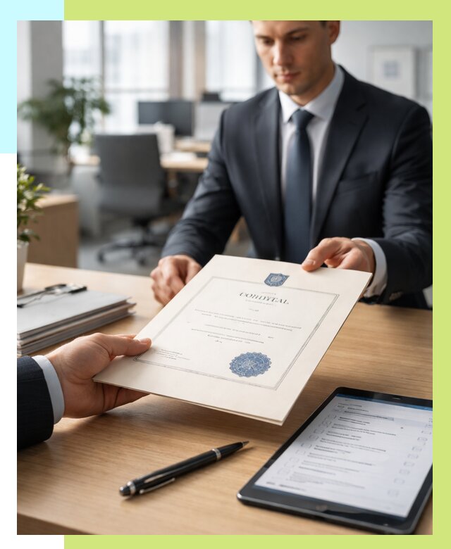 Сертификат ISO 30301 в Тайшете от 36348 р. | Алешин-Тшт - под ключ