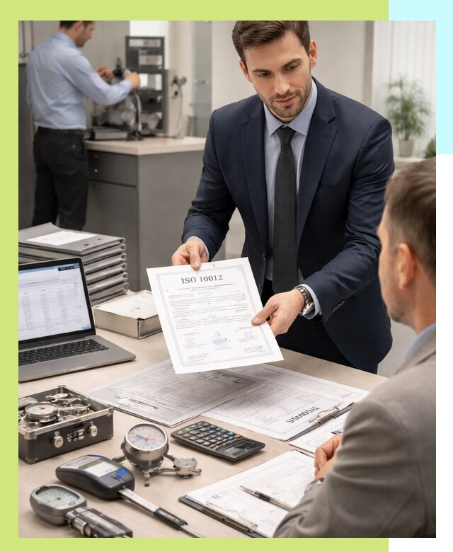 Выдача сертификата ISO 10012 по требованиям метрологии в Тайшете
