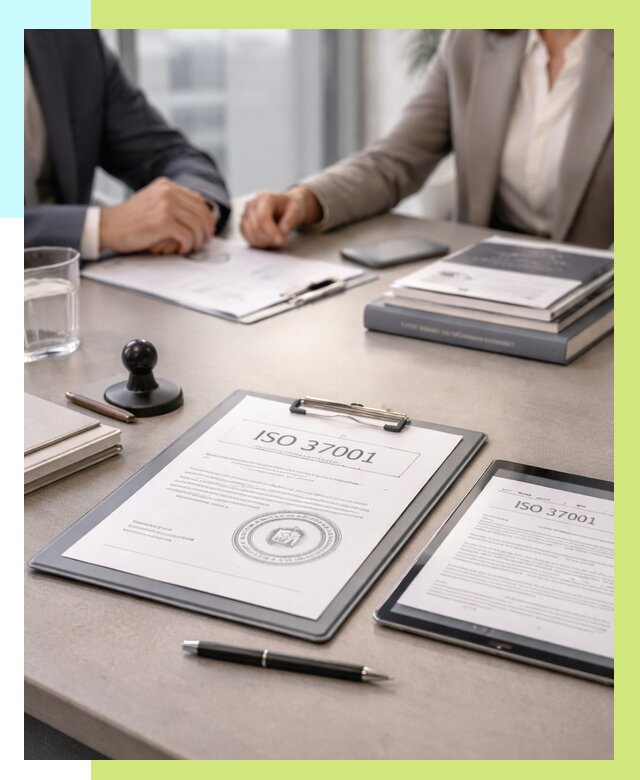 Сертификат ISO 37001 в Тайшете оформить от 124620 р. Алешин-Тшт