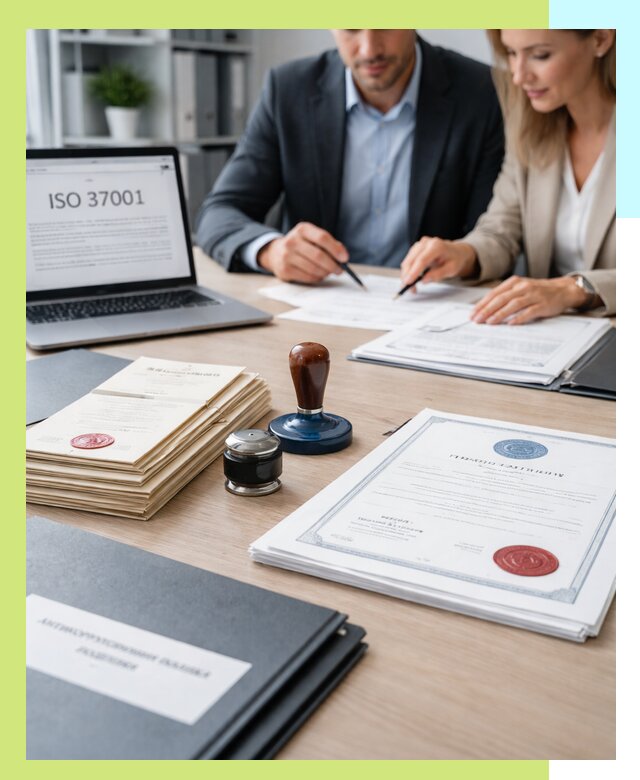 Получение сертификата ISO 37001 по системе борьбы с коррупцией в Тайшете