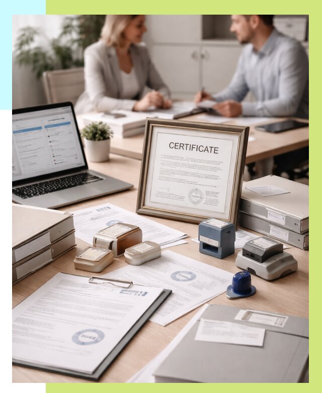 Сертификация компании в Тайшете от 46733 р. | Алешин-Тшт — заказ